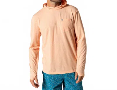 Duck Head Windward Performance Hoodie In Copper Tan Heather In Neutral