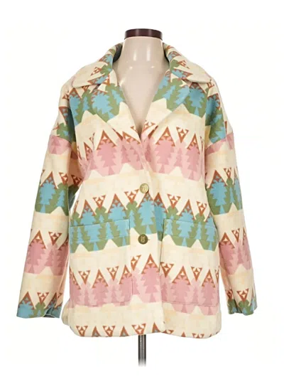 Pre-owned Dudley Stephens Coat In Ivory