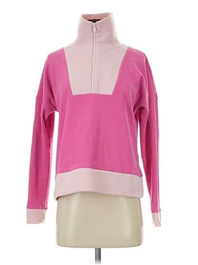 Pre-owned Dudley Stephens Fleece Jacket In Pink