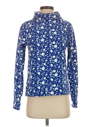 Pre-owned Dudley Stephens Long Sleeve Turtleneck In Blue