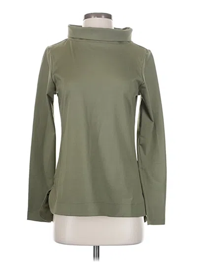 Pre-owned Dudley Stephens Long Sleeve Turtleneck In Green