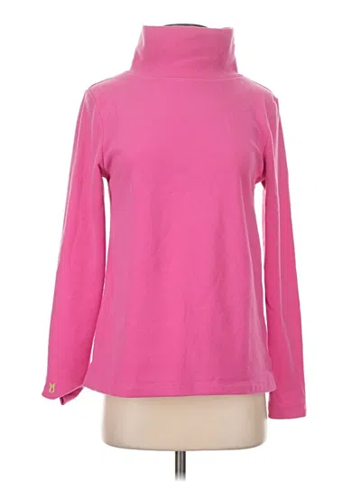 Pre-owned Dudley Stephens Long Sleeve Turtleneck In Pink