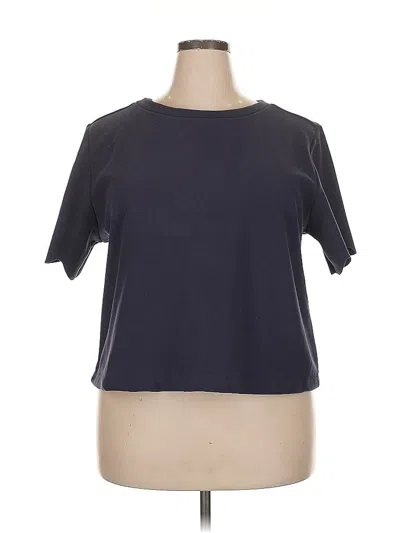 Pre-owned Dudley Stephens Short Sleeve T-shirt In Blue