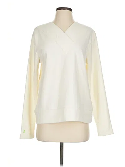 Pre-owned Dudley Stephens Sweatshirt In White