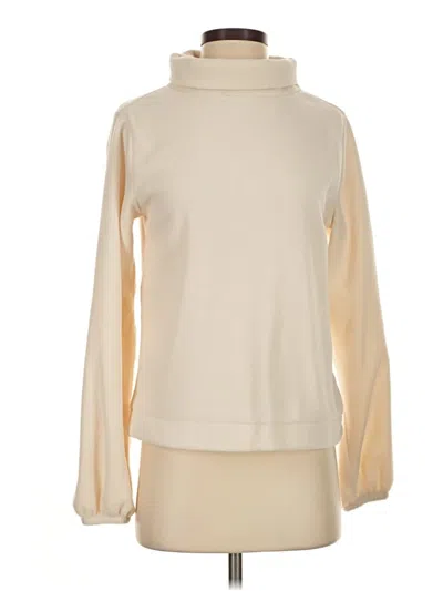 Pre-owned Dudley Stephens Turtleneck Sweater In Ivory