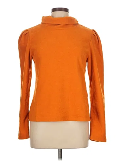 Pre-owned Dudley Stephens Turtleneck Sweater In Orange