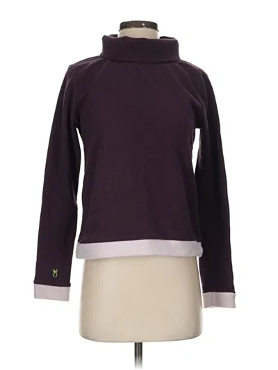 Pre-owned Dudley Stephens Turtleneck Sweater In Purple