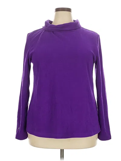 Pre-owned Dudley Stephens Turtleneck Sweater In Purple