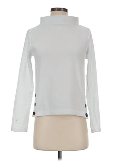 Pre-owned Dudley Stephens Turtleneck Sweater In Silver