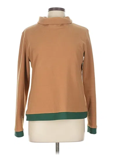 Pre-owned Dudley Stephens Turtleneck Sweater In Tan