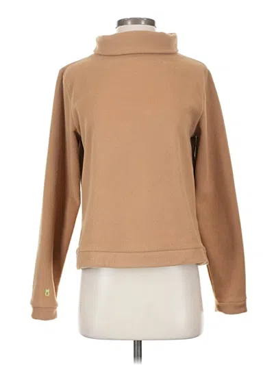 Pre-owned Dudley Stephens Turtleneck Sweater In Tan