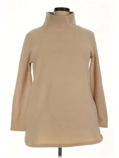 Pre-owned Dudley Stephens Turtleneck Sweater In Tan