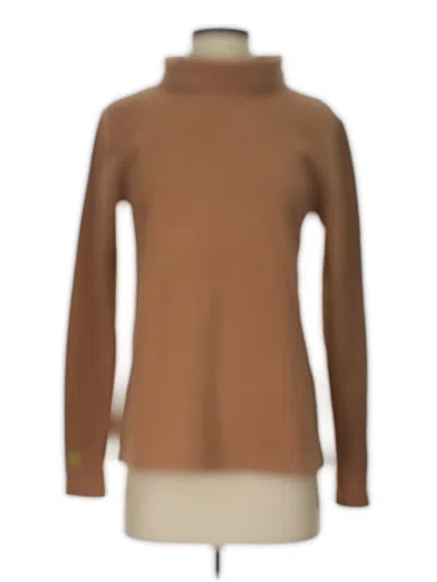 Pre-owned Dudley Stephens Turtleneck Sweater In Tan