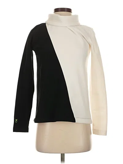 Pre-owned Dudley Stephens Turtleneck Sweater In White