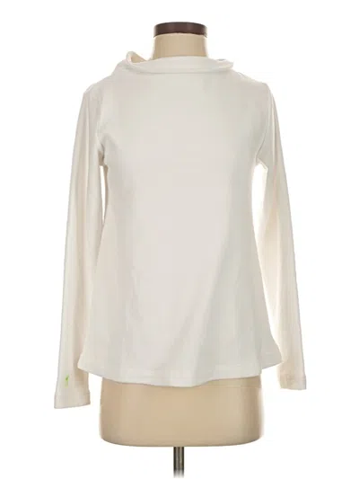 Pre-owned Dudley Stephens Turtleneck Sweater In White