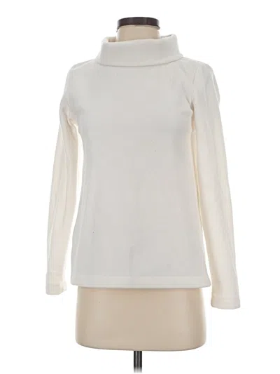 Pre-owned Dudley Stephens Turtleneck Sweater In White