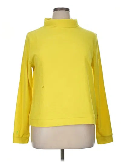 Pre-owned Dudley Stephens Turtleneck Sweater In Yellow