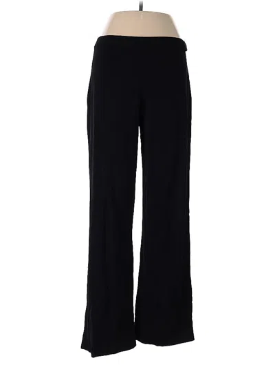 Pre-owned Due Per Due Dress Pants In Black