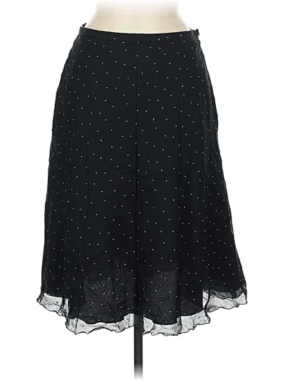 Pre-owned Due Per Due Formal Skirt In Black