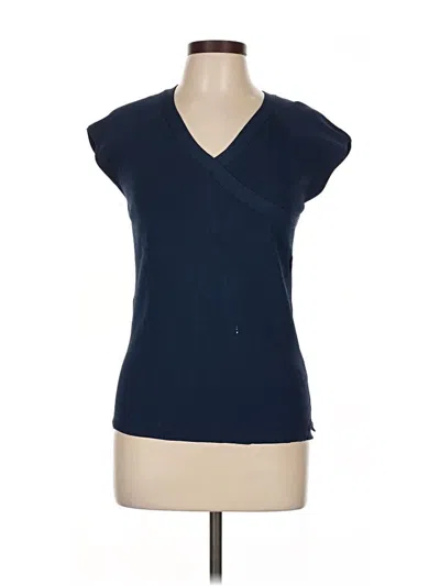 Pre-owned Due Per Due Sleeveless T-shirt In Blue