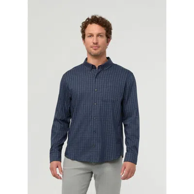 Duer Cloudweight Twill One Pocket Shirt In Brown