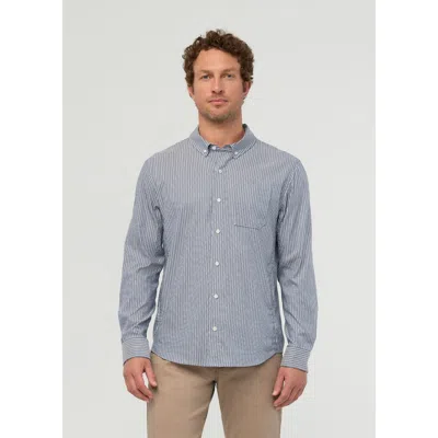 Duer Cloudweight Twill One Pocket Shirt In Blue
