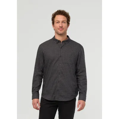 Duer Cloudweight Twill One Pocket Shirt In Black