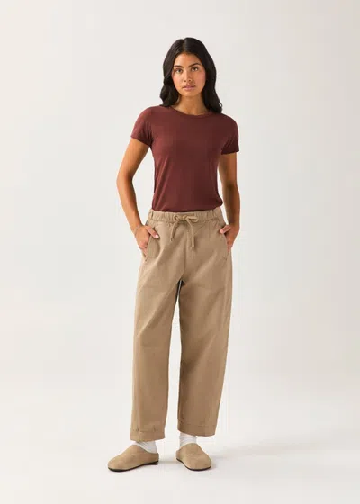 Duer Flextwill Barrel Pull On Pant In Desert Tan