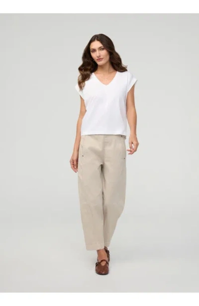 Duer Flextwill Barrel Pull On Pant In Neutral
