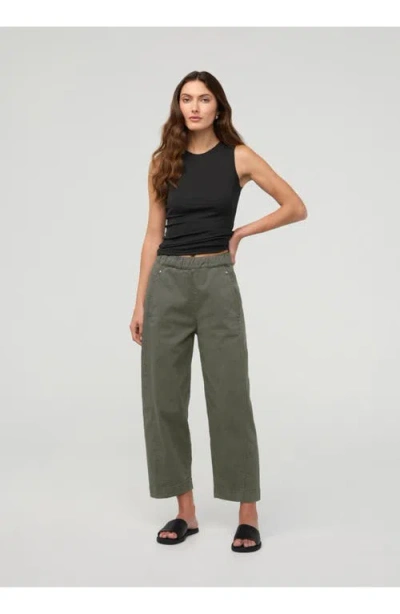 Duer Flextwill Barrel Pull On Pant In Green