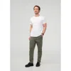 Duer Flextwill Relaxed Pull On Pant In White