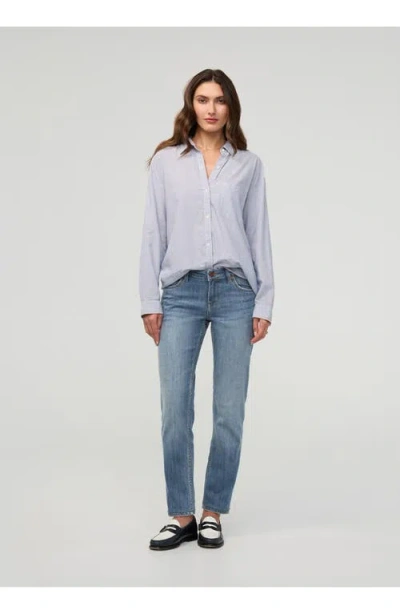 Duer Performance Denim Girlfriend In Blue