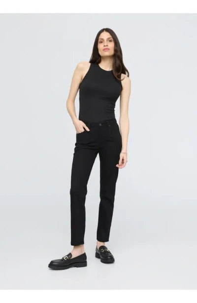 Duer Performance Denim Girlfriend In Black
