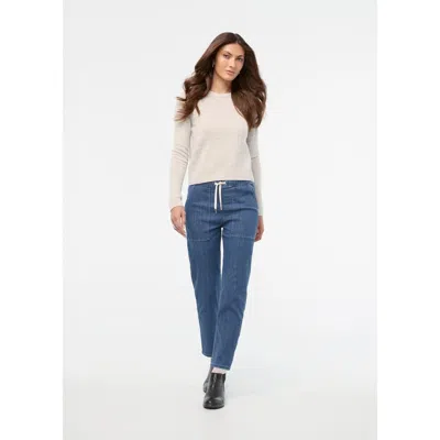Duer Performance Denim Lite Harbour Pant In Blue