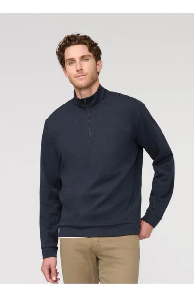 Duer Performance Flannel Quarter Zip In Multi
