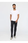 Duer Stretch Canvas Relaxed Straight Chino In Black