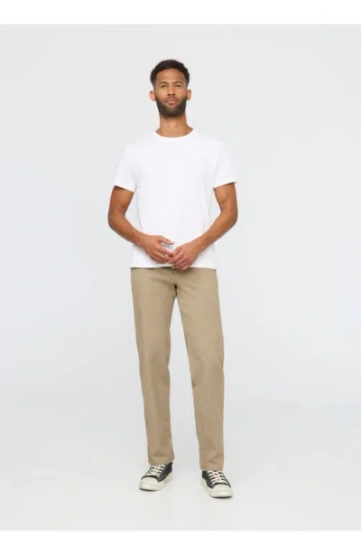 Duer Stretch Canvas Relaxed Straight Chino In Orange