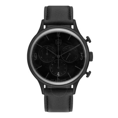 Dufa Van Der Roche Chronograph Quartz Black Dial Men's Watch Df-9002-0a