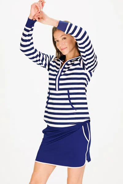 Duffield Lane Active Suzanne Skort In Royal Navy