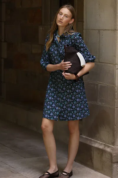Duffield Lane Ashlynn Dress In Twilight Vines