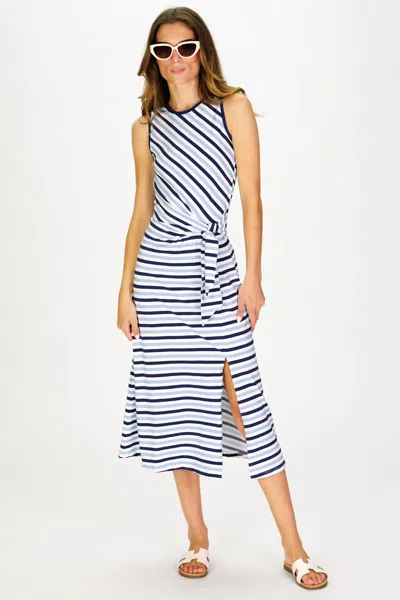 Duffield Lane Aster Dress In Horizon Stripe