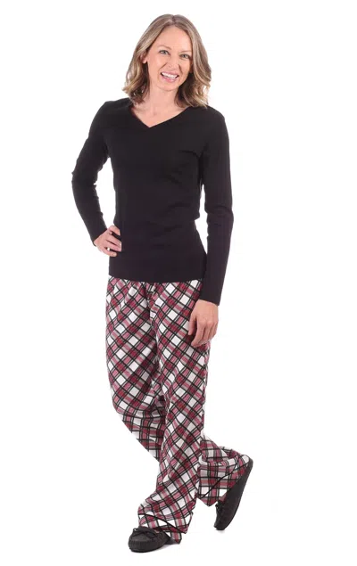 Duffield Lane Bedford Pj Set In Red & White Plaid