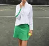 Duffield Lane Bel-air Skort In Grass Green
