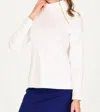 Duffield Lane Bowen Sweatshirt - Plus In White In White