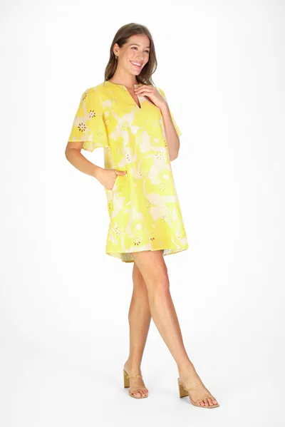 Duffield Lane Brianna Dress In Sunshine Petals