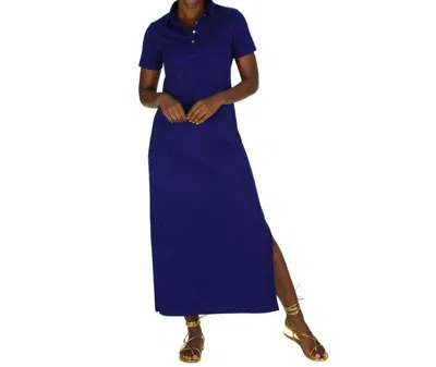 Duffield Lane Burton Dress In Royal Navy In Blue