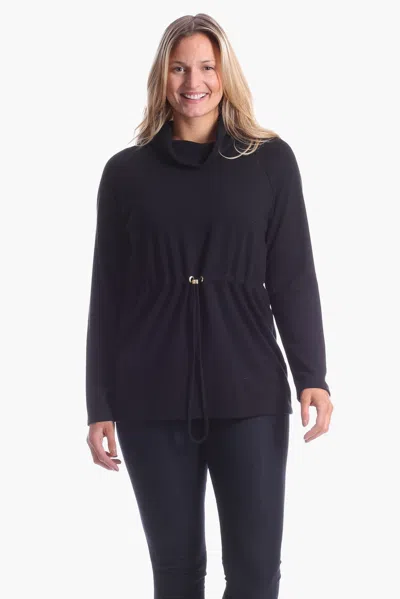 Duffield Lane Carmen Pullover In Black