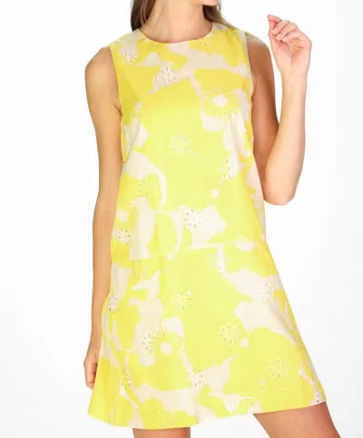 Duffield Lane Caroline Dress In Sunshine Petals In Multi