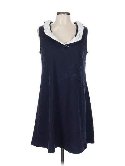 Pre-owned Duffield Lane Casual Dress In Blue