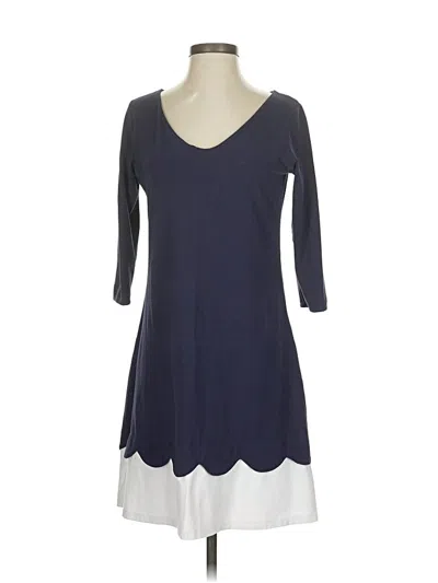 Pre-owned Duffield Lane Casual Dress In Blue
